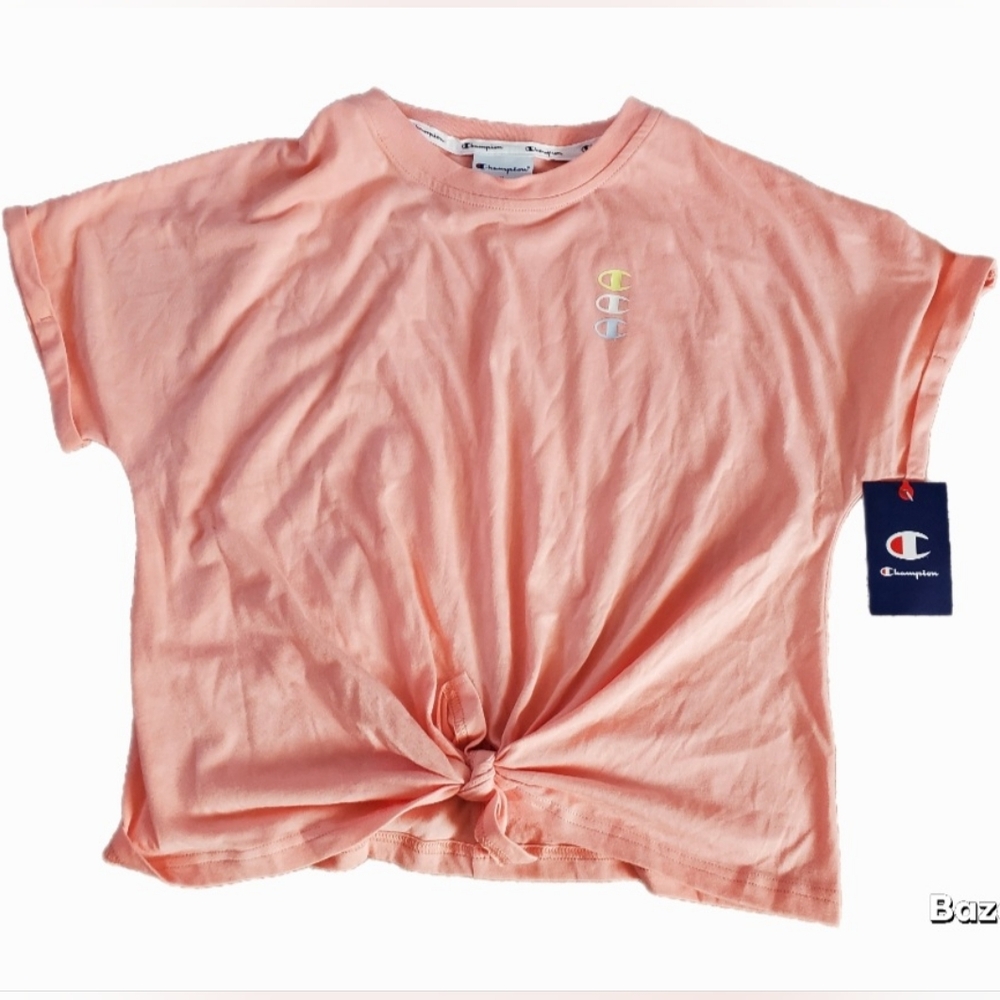 🌻 3/$20 Deal!! 🆕️ NWT Champion Kids Peach Short Sleeve Tee